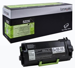 Toner LEXMARK 52D2X0E - 522X do MS711, MS811, MS812 - czarny
